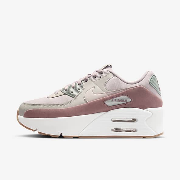 Grey Air Max Platform Shoes. Nike
